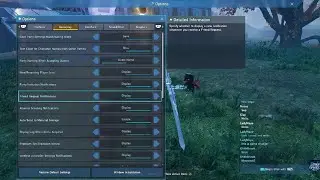 PSO2 Setting PS5/Xbox serie X