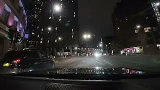 Relaxing autumn evening drive through the city (Autumn) | Manchester | Princess Road