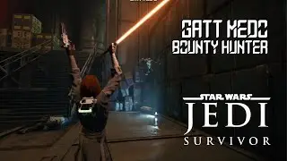 Jedi Survivor | Bounty Hunter Boss: Gatt Medo &ndash; Full Fight + Location Guide &ndash; Coruscant ⚔️(4K 60FPS)