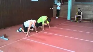 kacper michal start z bloku 12.06 hala
