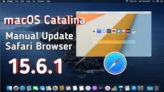 Manual Update Safari Browser macOS Catalina