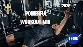 Christian Leg Day Workout Music 💪 | Trap Gospel Gym Mix | Heavy Bass Beats | Faith in Every Rep