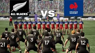 NEW ZEALAND vs FRANCE | Summer International Rugby Union 2025 | Rugby Challenge 4 Gameplay