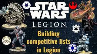 Как составить конкурентоспособный список юнитов для каждой фракции в Star Wars Legion!!