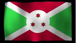 Burundi Flag 4K Loop Video