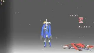 BlazBlue Centralfiction - Jin Astral Finish (Easy) Technical Mode