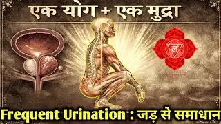 1 योग 1 मुद्रा  Frequent Urination & Prostate Solution/|Muladhara Healing योग