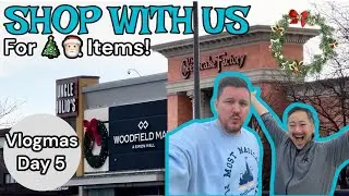 Go Shopping With Us For Christmas & Disney Finds | Vlogmas Day 5