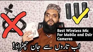 Best Dua Wireless Collar Mic for 35mm TRS jack Mobile and Dslr Camera BOYA BY-WM3T2-M2 Full Review