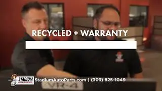 Stadium Auto Parts New Car Testimonial. Recycled & Warrantied Auto Parts.