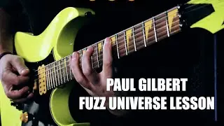 Paul Gilbert - Fuzz Universe Lesson with Tabs