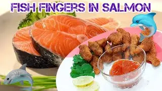 Restaurant Style Yummy Fish Fingers | Salmon Recipe | Kids Favorite Snack