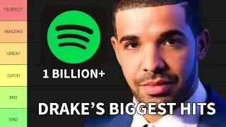 Ranking Every Drake Song With Over 1 Billion Streams