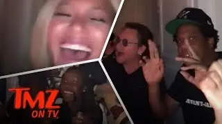 Beyonce & Jay-Z Dinner Sing-Along With Someone Very Famous | TMZ TV