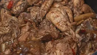 Chicken with Perilla seeds | Naga food | Dimapur
