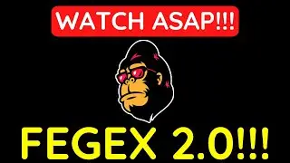 WATCH ASAP! FEG TOKEN FEGEX 2.0 IS COMING!