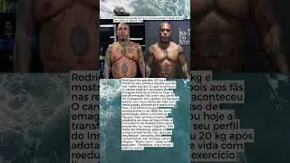 Rodriguinho perde 20 kg e mostra transforma&ccedil;&atilde;o f&iacute;sica; veja antes e depois: &lsquo;ele