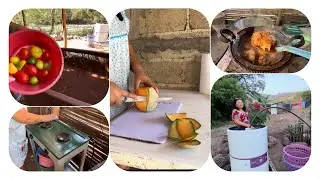 Este fue el triste final de los pollitos🐀//carne de puerco en salsa 