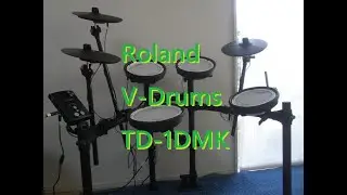 Roland V-Drums TD-1DMK。ローランドの電子ドラム、試奏レビュー。騒音は？音質は？機能は？ TD1-DMK/TD-1 DMK