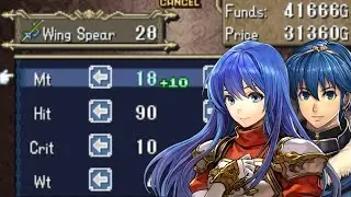 Marth and Caeda go shopping for Wing Spears