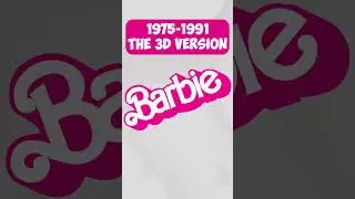 THE BARBIE LOGO EVOLUTION #shorts #evolution