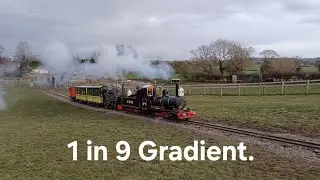 Steam Train Climbs The Steepest Adhesion Railway In Britain For The Last Time!