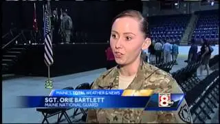 Maine National Guard Battalion welcomed home from Afghanistan