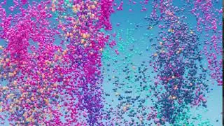Free Background Video || Free Download || Colorful Carnival Celebration Background