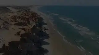 Aerial Coastline Drone Footage Relaxing 2019