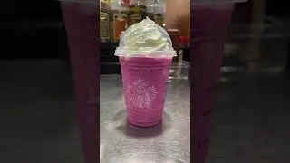 Starbucks Unicorn Frappuccino #starbucks #frappuccino #frappe #shorts #viral #fypシ