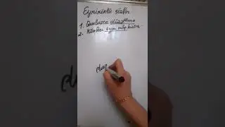 EYNİKÖKLÜ SÖZLƏR.