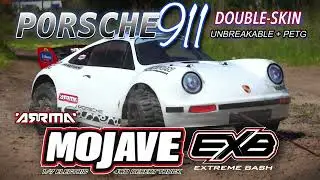 arrma Mojave different body | 911 Porsche rally body | UNBREAKABLE + PETG double-skin | @IDORC