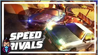 I CREATE the WORST SCALEXTRIC track and LOSE 😂 | Speed ​​Rivals Gameplay Spanish