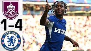Unbelievable! Chelsea Dominates Burnley in Epic 4-1 Victory