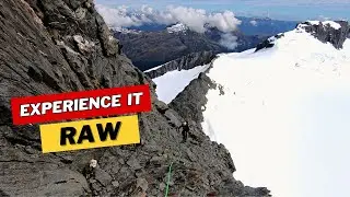 WITHOUT editing: Mt Aspiring, North West Ridge