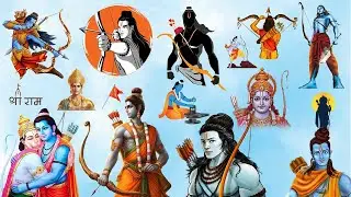 Shree Ram 🚩HD Png || Ayodhya Ram Mandir Banner Png || Ram Mandir Banner Editing Material