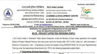 NLC India Limited Notification for Engg Graduate, Non Engg Graduate,Diploma Apprentice