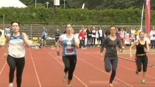 Vojtěch Koudelka Czech transplant kidney runner winin 400m in World Transplant Games Gotteborg 2011