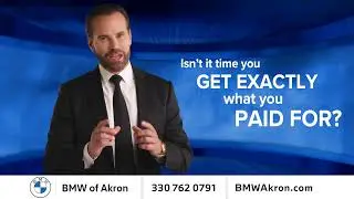 Get What You Paid For - BMW of Akron September 2021
