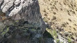 Some drone climbing footage of Dad TR soloing in Orondo