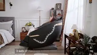 ROTAI Ekanite 2 in 1 Massage Chair and Sofa (Black)