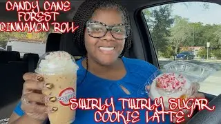 REVIEWMAS DAY 17: SCOOTERS SWIRLY TWIRLY SUGAR COOKIE LATTE & CANDY CANE FOREST CINNAMON ROLL 