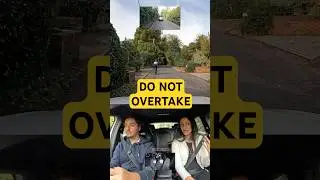 Do NOT Overtake #driving #lesson #learn #cyclist #london #road #car #family #gear