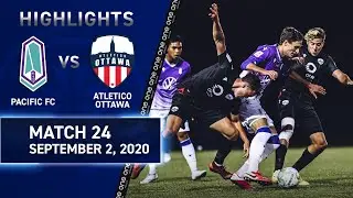 CANPL HIGHLIGHTS: Pacific FC vs. Atletico Ottawa (Sept. 2, 2020)
