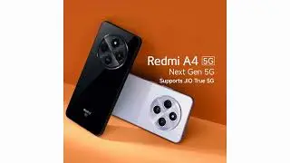 Redmi A4 5G (Starry Black, 6GB RAM, 128GB Storage) |  Largest #mobile #giftideas #karvachauthgift