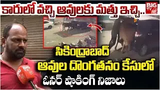 కారులో వచ్చి ఆవులకు మత్తు ఇచ్చి.. | Shocking Facts in Secunderabad Cows Incident | BIGTV