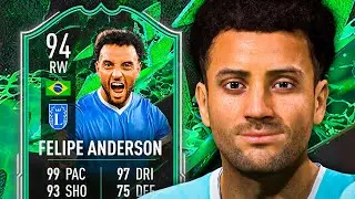 W SBC! 🤑 94 Shapeshifters Felipe Anderson Player Review! - FIFA 22 Ultimate Team