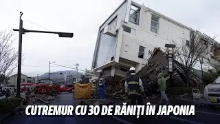 Cutremur de 7,5 &icirc;n Japonia: zeci de răniți și alertă de tsunami