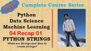 create string (Quick Recap) - #04.1 | Complete Python Tutorial | Beginners Level