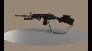 M416 Gun...#maya